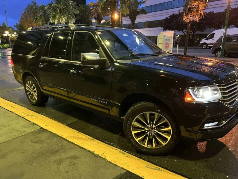 Chilliwack Limo, black suv parked on a street