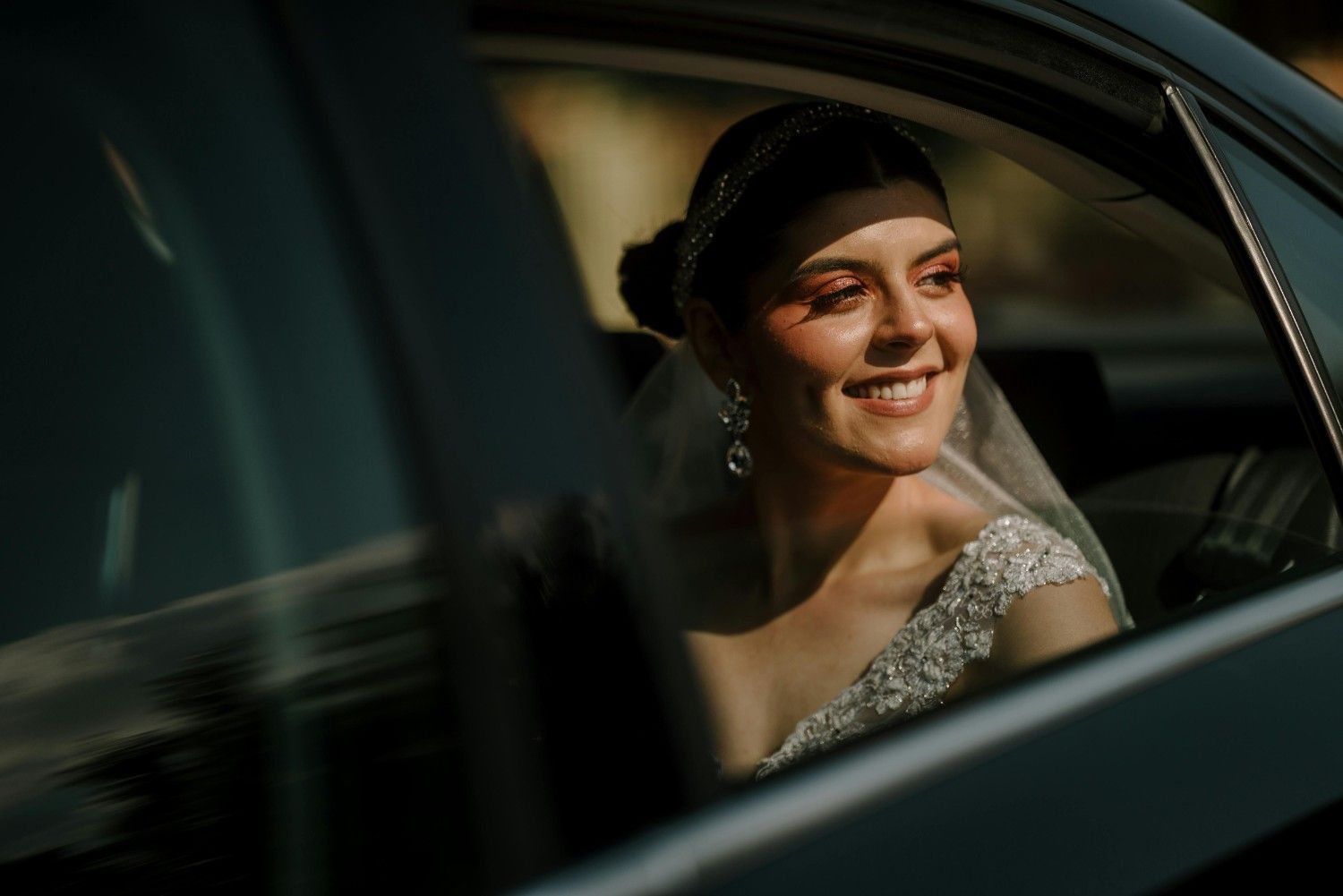Home Wedding Limos showcasing two couples standing in sea