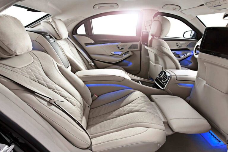 Whistler Limo Whistler Limo interior with a light shining through the windows